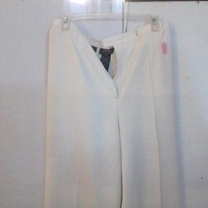 Ralph Lauren Winter White Silk Pants Size 8